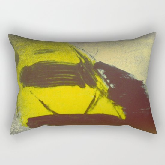 New York Yellow Taxi Cab Rectangular Pillow