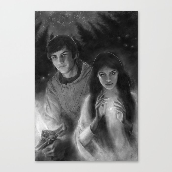 Richard and Kahlan Canvas Print