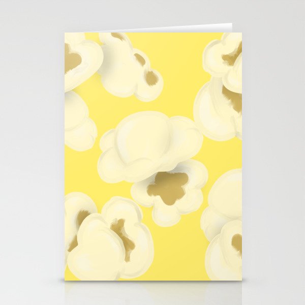 Buttered popcorn Stationery Cards