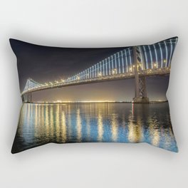 Bay Bridge Rectangular Pillow