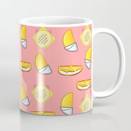 Cachapa, Empanada, Arepa (Pink). Coffee Mug