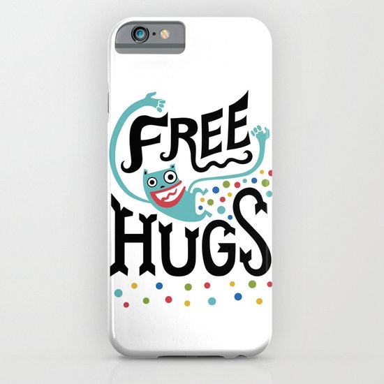 Free Hugs iPhone & iPod Case