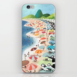 Fuscas em Copacabana iPhone Skin