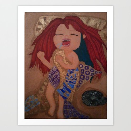 Golden Slumber Art Print