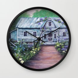 Ivy Cottage Again AC151201e-11 Wall Clock