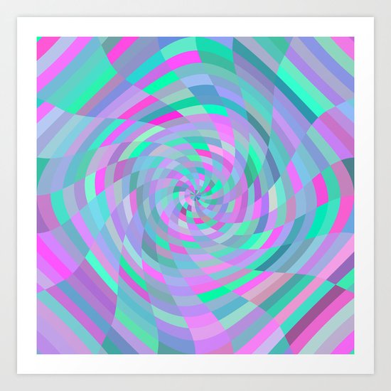 Warped Art Print