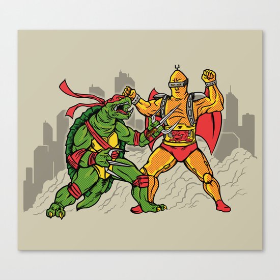 Teenage Mutant Gamera Ninja Canvas Print