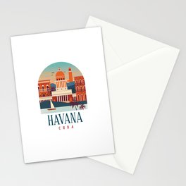 Havana Cuba Stationery Card