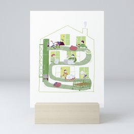 Eco-neighbourhood Mini Art Print
