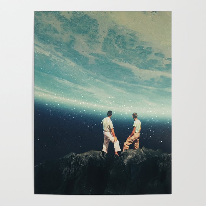 The Earth was crying and We were there Poster