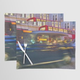 Great Britain Photography - Traffic In London City Placemat