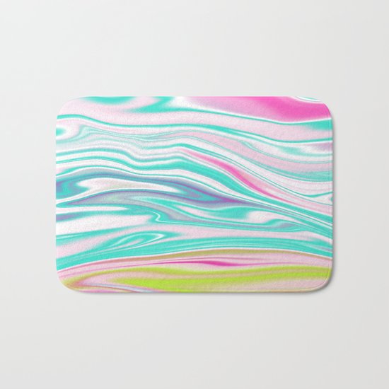 Iridescent Marble 12 Bath Mat