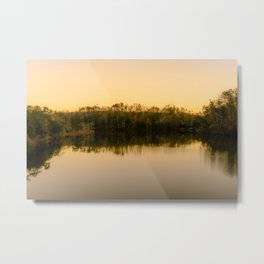 Lake Nicol sunset Metal Print