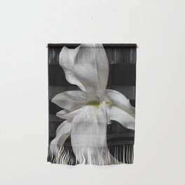 White and Yellow Lily Wall Hanging
