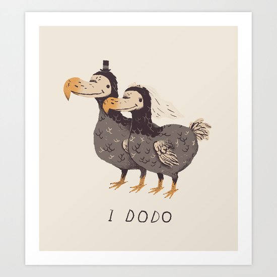 i dodo Art Print