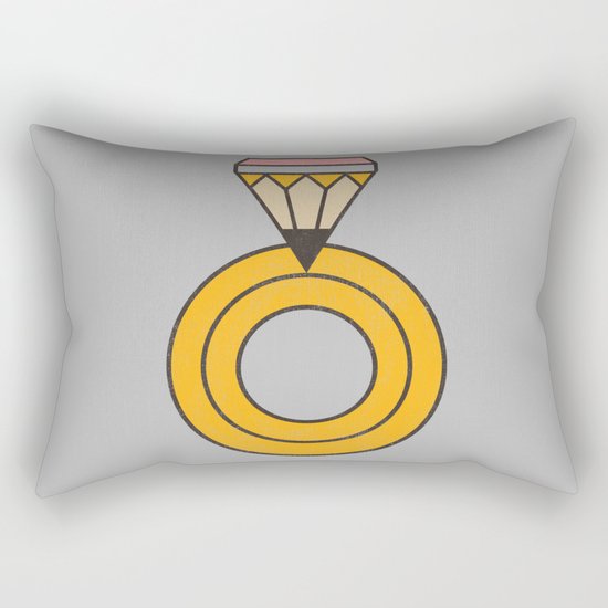 Draw Ring Rectangular Pillow