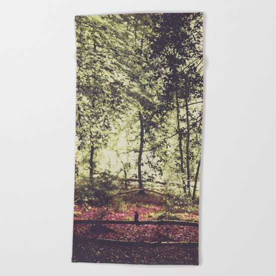sHadow and liGht Beach Towel