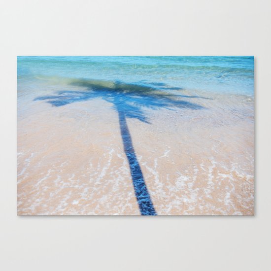 TREE IN SEA Canvas Print
