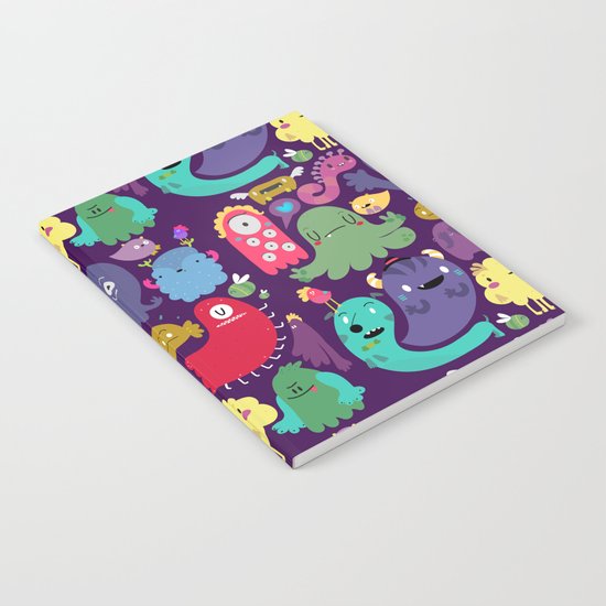 Colorful creatures Notebook
