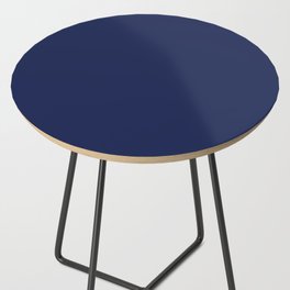 Solid Navy blue Side Table