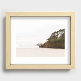 Oregon Coast Recessed Framed Print