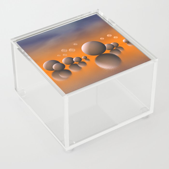 colors and spheres -33- Acrylic Box