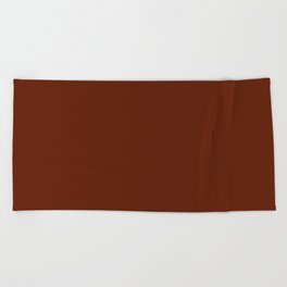 Raw Chocolate  Beach Towel