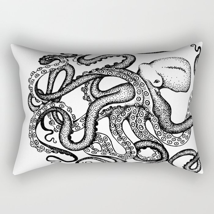 Octopus Rectangular Pillow