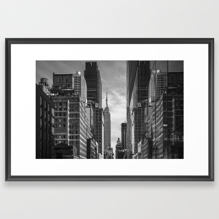 New York Empire Framed Art Print