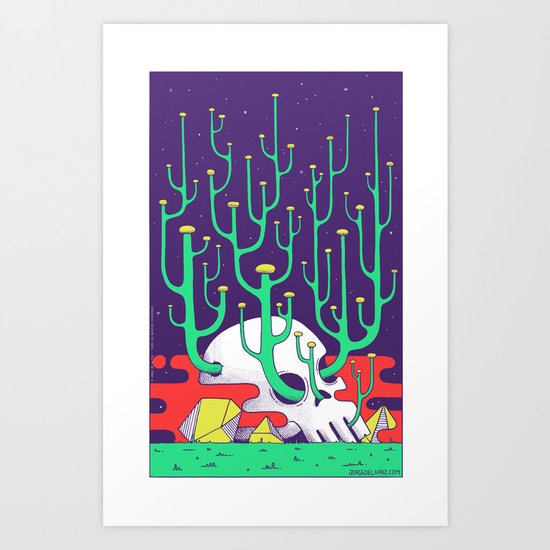 Death Art Print