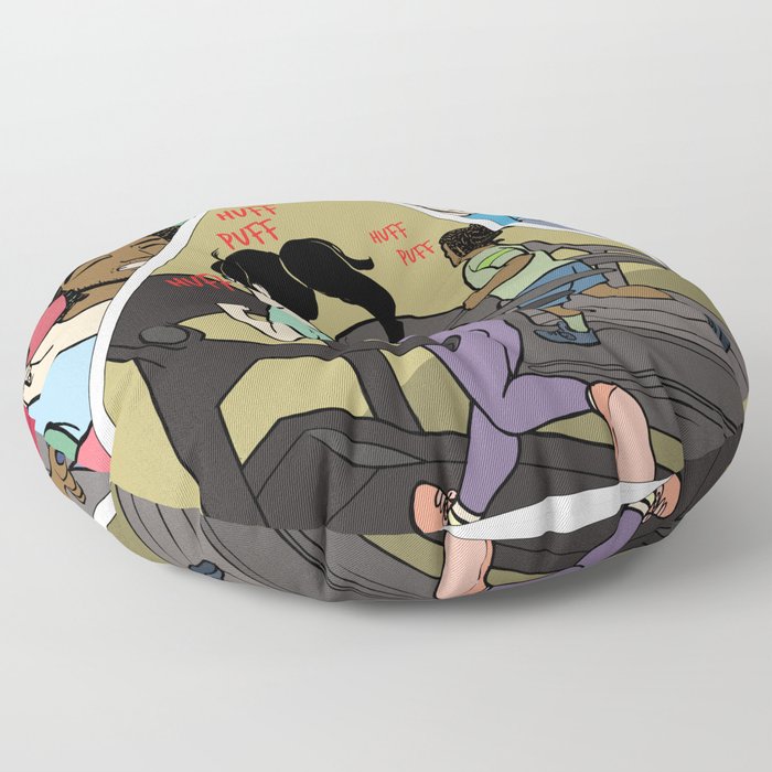 Gym Time Floor Pillow
