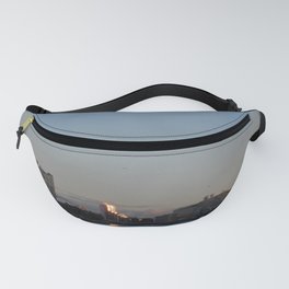 Scottish Photography Series (Vectorized) - River Clyde Sunset Fanny Pack