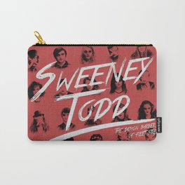 sweeney todd - b&w/red version. Carry-All Pouch