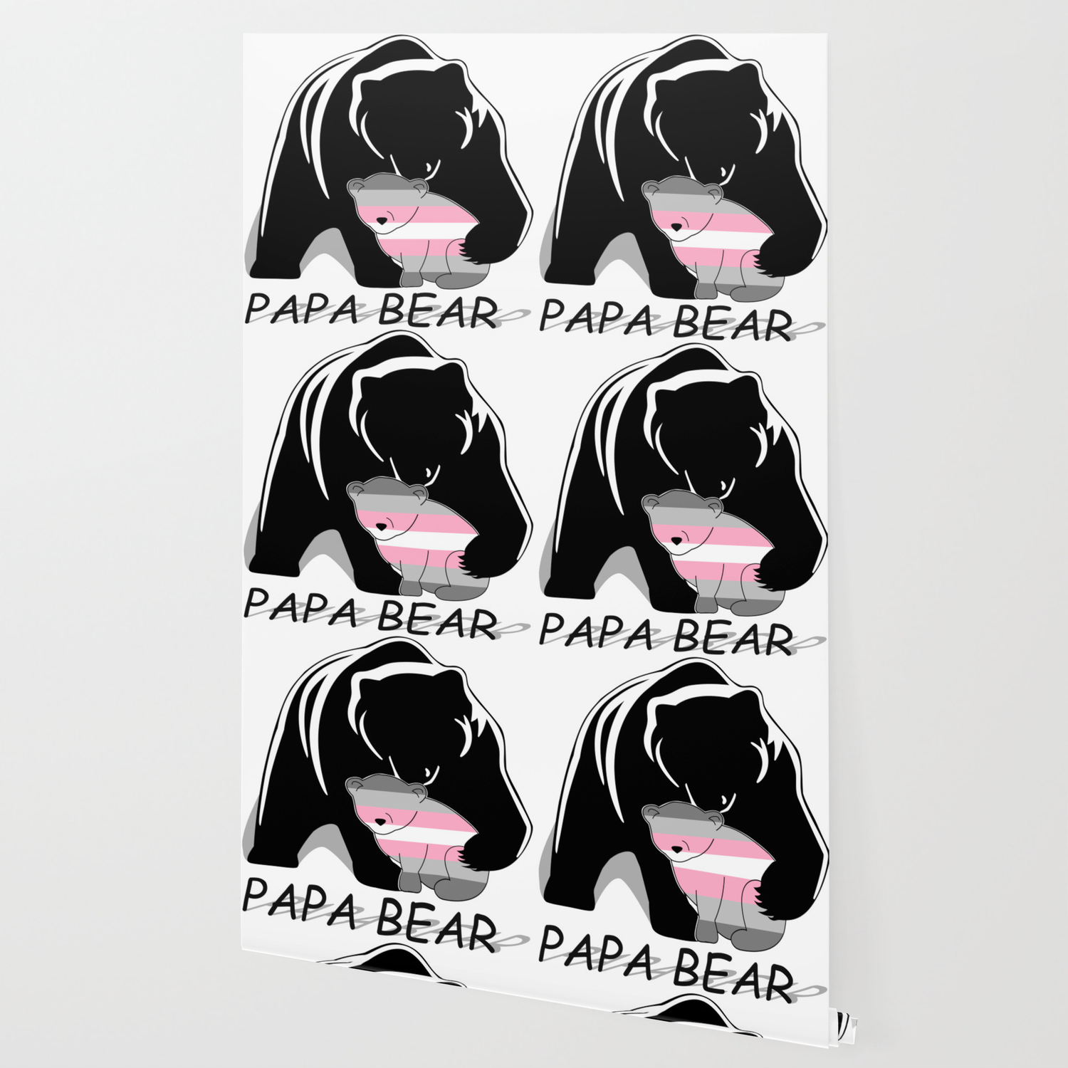Papa Bear Demigirl Wallpaper By Lad4ms Society6