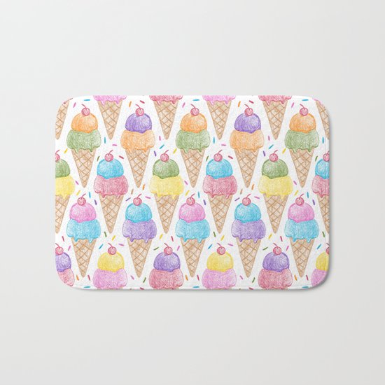 Crayon - IceCream Bath Mat