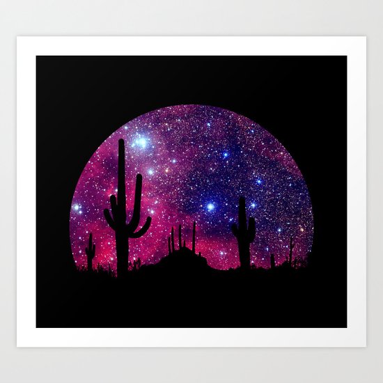 Noche caliente Art Print