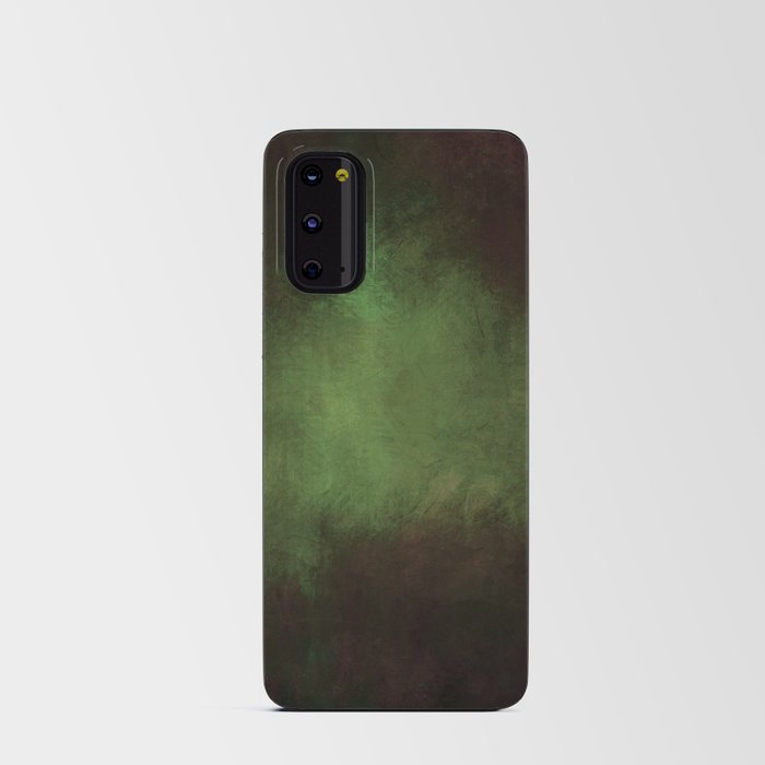 Old green in dark Android Card Case