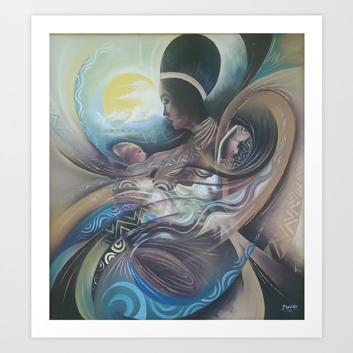 Unconditional Love Art Print By Daddyisme Society6