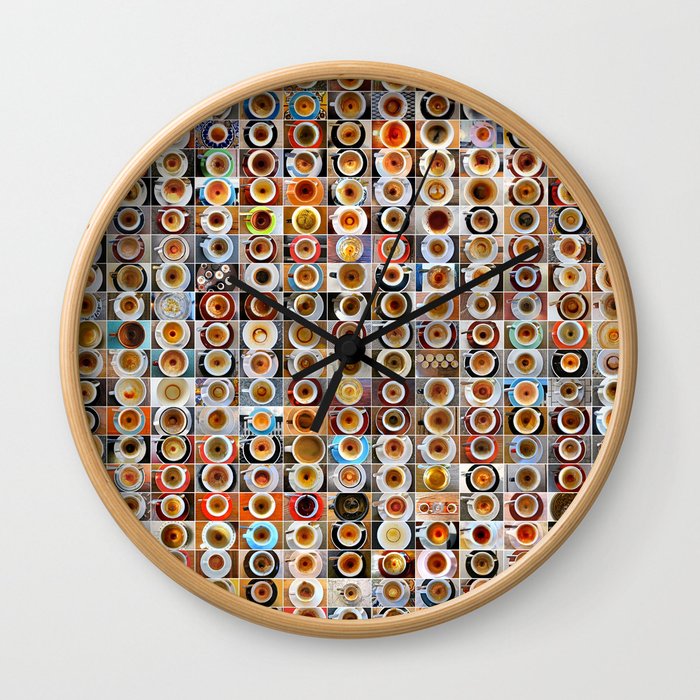 2012 in Empty Demitasse Wall Clock
