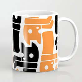 orange & black cat Coffee Mug