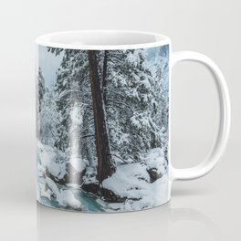 Blue Winter in Yosemite Coffee Mug