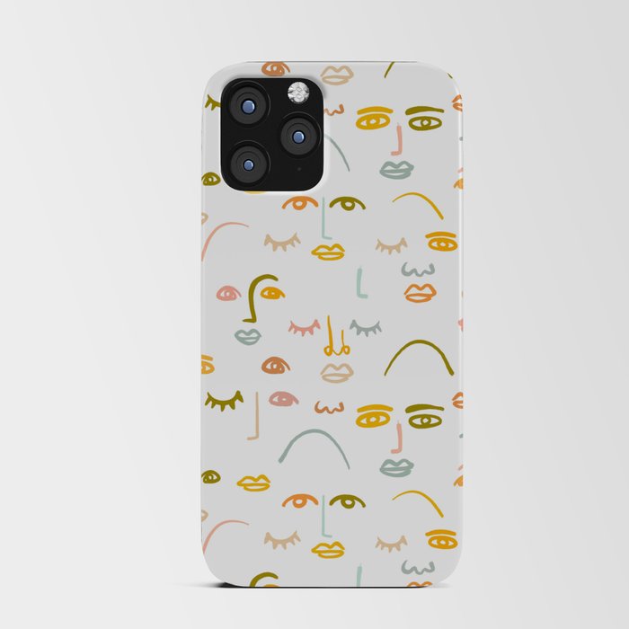 Faces of the World iPhone Card Case