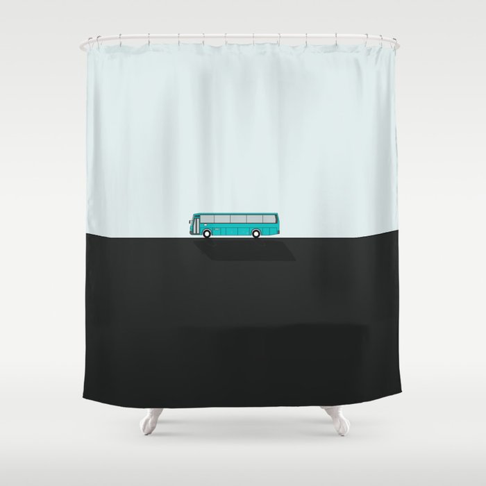 Bus Shower Curtain
