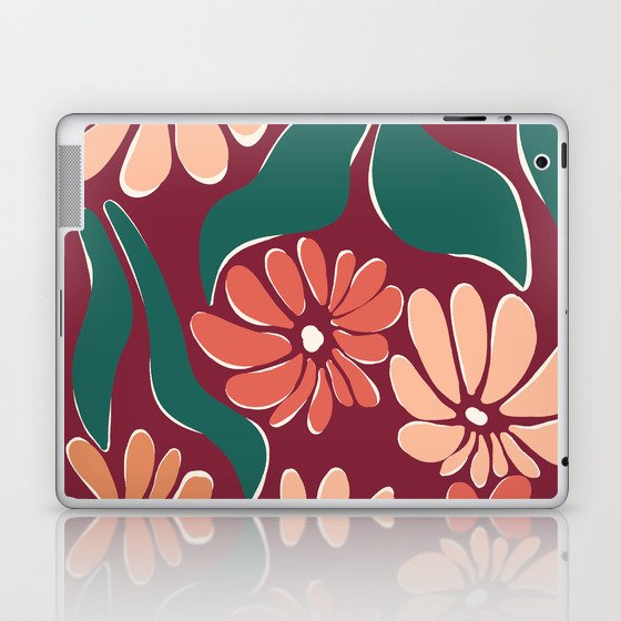 60s exotic garden  Laptop & iPad Skin