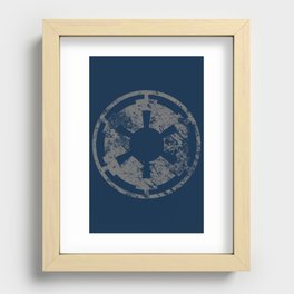 Galactic Empire (Grey) Recessed Framed Print