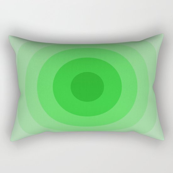 Shades Of Green Rectangular Pillow