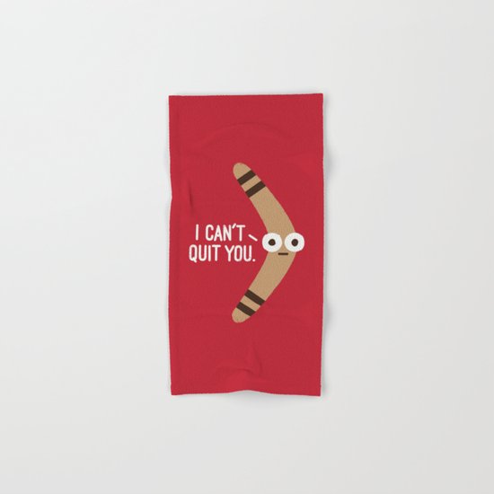 Boomerangst Hand & Bath Towel