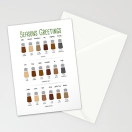 Sweet Seasons Greetings Stationery Card