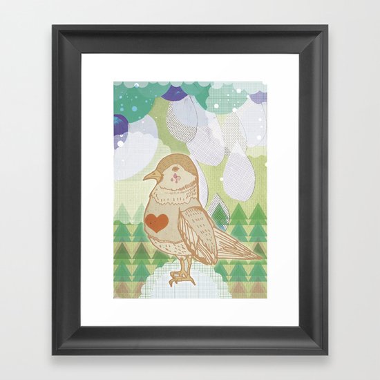 I am very Sad Framed Art Print