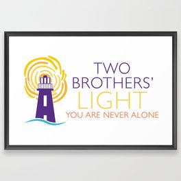You Are Never Alone Framed Art Print
